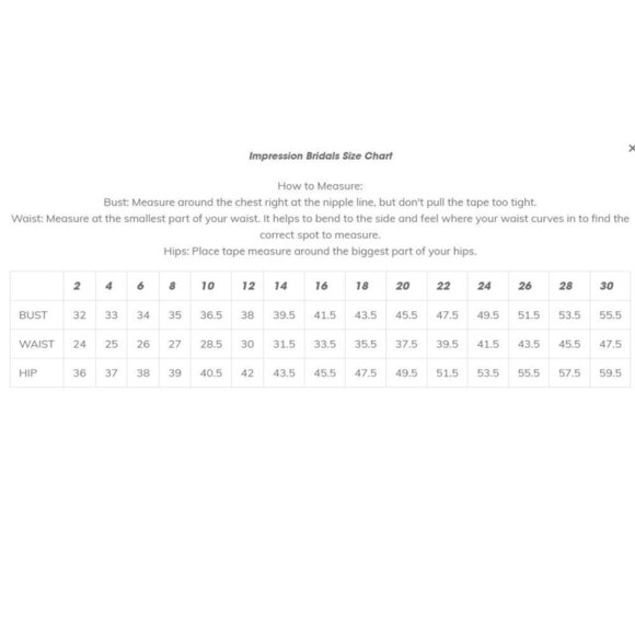 Impression Bridal Wedding Dress 10019 - Picture 5 of 9